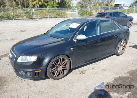 2007 Audi Rs 4 4.2L z USA, uszkodzony, nr VIN WUARU78E67N905167